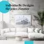 Preview: Schlafzimmer Deko: Minimalistisches Zimmer mit "Flugzeugrumpf" Poster. Wanddeko für Flugzeug-Fans. Preview: Schlafzimmer Deko: Minimalistisches Zimmer mit "Flugzeugrumpf" Poster. Wanddeko für Flugzeug-Fans.