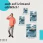 Preview: Muschel, Leinwandbild: Schwarze Steine, Wassertropfen. Preview: Muschel, Leinwandbild: Schwarze Steine, Wassertropfen.
