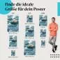 Preview: Muschel, Poster: Schwarze Steine, Wassertropfen. Preview: Muschel, Poster: Schwarze Steine, Wassertropfen.