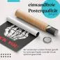 Preview: Gerolltes Poster mit Skeletthandmotiv, sicher verpackt. Preview: Gerolltes Poster mit Skeletthandmotiv, sicher verpackt.