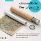 Preview: Gerolltes Poster "Universale Weltbeschreibung". Preview: Gerolltes Poster "Universale Weltbeschreibung".