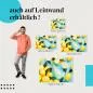 Preview: Sommer: Leinwandbild. Zitronen, Limonade, blau. Preview: Sommer: Leinwandbild. Zitronen, Limonade, blau.