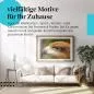 Preview: Leinwandbild "Adler": Nahaufnahme, scharfer Blick - Stärke & Majestät. Preview: Leinwandbild "Adler": Nahaufnahme, scharfer Blick - Stärke & Majestät.