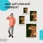 Preview: Adler: Leinwandbild. Porträt, scharfer Blick. Preview: Adler: Leinwandbild. Porträt, scharfer Blick.