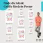 Preview: Finde die ideale Postergröße: "All you need is love" - Schriftzug, Herzen, Punkte. Preview: Finde die ideale Postergröße: "All you need is love" - Schriftzug, Herzen, Punkte.
