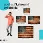 Preview: "Amerikanische Flagge" Leinwandbild. Verschiedene Größen für dein Zuhause, setze Akzente! Preview: "Amerikanische Flagge" Leinwandbild. Verschiedene Größen für dein Zuhause, setze Akzente!