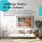 Preview: Stylisches Leinwandbild: Amerikanische Flagge - Symbol der USA. Wanddeko für alle, die die USA lieben. Preview: Stylisches Leinwandbild: Amerikanische Flagge - Symbol der USA. Wanddeko für alle, die die USA lieben.