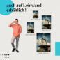 Preview: Leinwandbild "Windmühle Amsterdam": Ein Stück Holland in verschiedenen Grössen - für deine Wanddekoration!