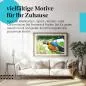 Preview: Leinwandbild "Ara": Blau-gelber Papagei, Dschungel - exotisch & farbenfroh. Preview: Leinwandbild "Ara": Blau-gelber Papagei, Dschungel - exotisch & farbenfroh.