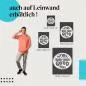 Preview: "Arbeite hart für gute Erholung" - Typografie-Design in Schwarz-Weiß auf grauem Hintergrund als Leinwandbild - für mehr Work-Life-Balance. Preview: "Arbeite hart für gute Erholung" - Typografie-Design in Schwarz-Weiß auf grauem Hintergrund als Leinwandbild - für mehr Work-Life-Balance.