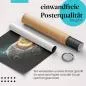 Preview: "Apokalypse": Gerolltes Poster - Asteroid, Erde. Preview: "Apokalypse": Gerolltes Poster - Asteroid, Erde.