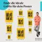 Preview: "Mit Ausdauer erreichst du es, mit Beständigkeit behältst du es": Poster - Motivation & Erfolg Preview: "Mit Ausdauer erreichst du es, mit Beständigkeit behältst du es": Poster - Motivation & Erfolg