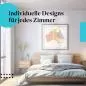 Preview: Schlafzimmer Deko: Modernes Schlafzimmer mit "Australien" Poster. Down Under - ein Traum! Preview: Schlafzimmer Deko: Modernes Schlafzimmer mit "Australien" Poster. Down Under - ein Traum!