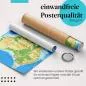 Preview: Gerolltes Poster "Karte Australien". Australien entdecken, sicher verpackt. Preview: Gerolltes Poster "Karte Australien". Australien entdecken, sicher verpackt.