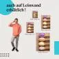 Preview: Badesalz: Leinwandbild. Bunte Farben, Holzlöffel, wähle deine Größe! Preview: Badesalz: Leinwandbild. Bunte Farben, Holzlöffel, wähle deine Größe!