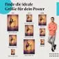 Preview: Eleganz des Balletts: Poster "Ballett-Training" mit warmer Farbgebung Preview: Eleganz des Balletts: Poster "Ballett-Training" mit warmer Farbgebung