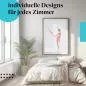 Preview: Schlafzimmer Deko: Minimalistisches Zimmer mit "Balletttänzerin" Poster. Wanddeko für Tanzliebhaber. Preview: Schlafzimmer Deko: Minimalistisches Zimmer mit "Balletttänzerin" Poster. Wanddeko für Tanzliebhaber.