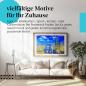 Preview: Leinwandbild "Bangkok Skyline": Nacht, Lichter, Boote - beeindruckend & modern!