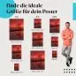 Preview: "Einsamer Baum im roten Morgenlicht": Poster - Spiegelung & kräftige Farben Preview: "Einsamer Baum im roten Morgenlicht": Poster - Spiegelung & kräftige Farben