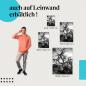 Preview: Baum: Leinwandbild. Schwarz-weiß, Äste, dramatisch.