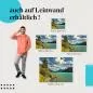Preview: "Türkisblaues Wasser" Leinwandbild: Die Schönheit der Natur als Wandschmuck Preview: "Türkisblaues Wasser" Leinwandbild: Die Schönheit der Natur als Wandschmuck