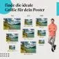 Preview: Ruhe und Entspannung: Bergsee Poster "Türkisblaues Wasser" mit kristallklarem See Preview: Ruhe und Entspannung: Bergsee Poster "Türkisblaues Wasser" mit kristallklarem See