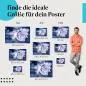 Preview: Blaue Rose im Morgentau | Postereck 1330 Preview: Blaue Rose im Morgentau | Postereck 1330