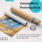 Preview: Gerolltes Poster "Flusslandschaft" - Natur & Kunst, sicher verpackt.