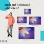 Preview: Leinwandbild "Zarte Blüte": Romantik & Schönheit der Natur