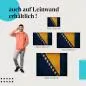 Preview: "Bosnien & Herzegowina Flagge" Leinwandbild. Ideale Größe, setze Akzente mit Kunst! Preview: "Bosnien & Herzegowina Flagge" Leinwandbild. Ideale Größe, setze Akzente mit Kunst!