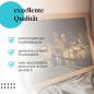Preview: "Boston Skyline bei Nacht" - Wandbild. Hochwertiger Druck.