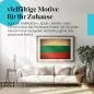 Preview: Stylisches Leinwandbild: Bulgarische Vintage Flagge im Retro-Stil. Wanddeko für Bulgarien-Fans. Preview: Stylisches Leinwandbild: Bulgarische Vintage Flagge im Retro-Stil. Wanddeko für Bulgarien-Fans.