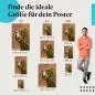 Preview: Postergrößen für dein Zuhause: Buntspecht, Baumstamm, Moos, Blick. Preview: Postergrößen für dein Zuhause: Buntspecht, Baumstamm, Moos, Blick.