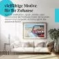 Preview: Leinwandbild "Rotes Cabrio am Strand: Urlaubsfeeling pur". Perfekte Wanddeko für Sommer- und Urlaubsträume. Preview: Leinwandbild "Rotes Cabrio am Strand: Urlaubsfeeling pur". Perfekte Wanddeko für Sommer- und Urlaubsträume.