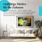 Preview: Leinwandbild "Chamäleon": Bunt, Ast - exotisch & faszinierend. Preview: Leinwandbild "Chamäleon": Bunt, Ast - exotisch & faszinierend.