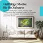Preview: Leinwandbild "Chamäleon": Grün & gelb, Ast - exotisch & faszinierend. Preview: Leinwandbild "Chamäleon": Grün & gelb, Ast - exotisch & faszinierend.
