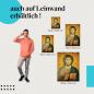 Preview: "Christus Pantokrator - Ikone" Leinwandbild. Finde die ideale Größe für dein Zuhause & setze Akzente mit Kunst!