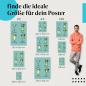 Preview: "Cocktail Klassiker" Poster - finde die perfekte Größe für deine Wanddekoration!