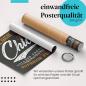 Preview: Gerolltes Poster "Superior Performance". Football-Nostalgie, sicher verpackt.
