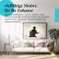 Preview: Stylisches Leinwandbild: Cowboy-Silhouette - Mit Lasso im Sonnenuntergang. Wanddeko für alle, die den Wilden Westen lieben. Preview: Stylisches Leinwandbild: Cowboy-Silhouette - Mit Lasso im Sonnenuntergang. Wanddeko für alle, die den Wilden Westen lieben.