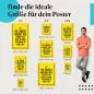 Preview: "Der größte Fehler ist die Angst": Poster - Motivation & Überwindung Preview: "Der größte Fehler ist die Angst": Poster - Motivation & Überwindung