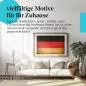 Preview: Stylisches Leinwandbild: Vintage Flagge von Deutschland im Retro-Stil. Wanddeko für Deutschland-Fans. Preview: Stylisches Leinwandbild: Vintage Flagge von Deutschland im Retro-Stil. Wanddeko für Deutschland-Fans.