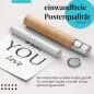 Preview: "Do What You Love": Gerolltes Poster, Zitat. Preview: "Do What You Love": Gerolltes Poster, Zitat.