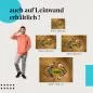 Preview: Dompfaff: Leinwandbild. See, Baumstamm, Spiegelung. Preview: Dompfaff: Leinwandbild. See, Baumstamm, Spiegelung.