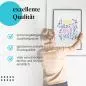 Preview: Gerahmtes Bild "Dream big never quit". Motivationsspruch, handgeschrieben. Preview: Gerahmtes Bild "Dream big never quit". Motivationsspruch, handgeschrieben.