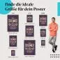 Preview: Finde die ideale Postergröße: "I am a Dreamer...", Zitat, dunkler Hintergrund. Preview: Finde die ideale Postergröße: "I am a Dreamer...", Zitat, dunkler Hintergrund.