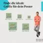 Preview: Wähle die ideale Postergröße: "Du siehst so viel besser aus, wenn du lächelst." - Typografie-Poster. Preview: Wähle die ideale Postergröße: "Du siehst so viel besser aus, wenn du lächelst." - Typografie-Poster.