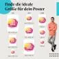 Preview: "Just Smile" Poster: Finde deine passende Grösse für dieses positive Design und versprühe gute Laune! Preview: "Just Smile" Poster: Finde deine passende Grösse für dieses positive Design und versprühe gute Laune!