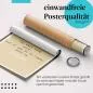 Preview: Gerolltes Poster "Einmal reicht". Minimalistisches Design mit Lebensweisheit, sicher verpackt. Preview: Gerolltes Poster "Einmal reicht". Minimalistisches Design mit Lebensweisheit, sicher verpackt.