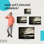 Preview: "Einsamer Baum im See" Leinwandbild. Finde die ideale Größe und setze Akzente mit Kunst!